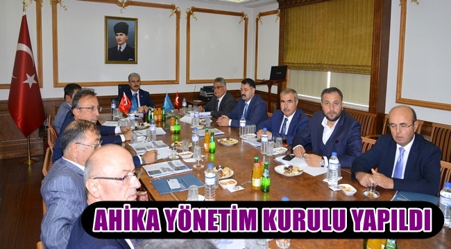 AHİKA YÖNETİM KURULU 2018 EYLÜL AYI TOPLANTISI KIRŞEHİR’DE YAPILDI