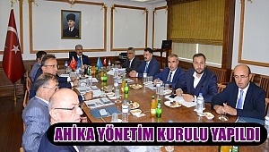 AHİKA YÖNETİM KURULU 2018 EYLÜL AYI TOPLANTISI KIRŞEHİR’DE YAPILDI
