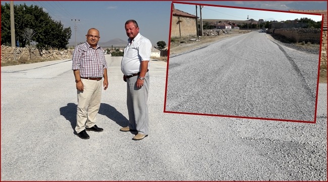 AKSARAY DEMİRCİ ASFALT ÇALIŞMALARIYLA GÜZELLEŞİYOR