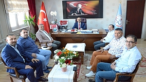 ATSO HEYETİ AKSARAY'DA İADE-İ ZİYARETLERE DEVAM EDİYOR