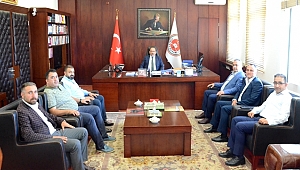 ATSO HEYETİNDEN AKSARAY ADLİYESİNE ZİYARET