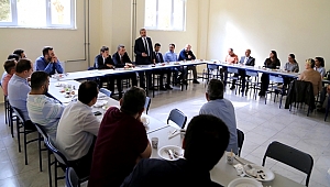 REKTÖR ŞAHİN AKSARAY TEKNİK BİLİMLER MESLEK YÜKSEKOKULU AİLESİYLE BİR ARAYA GELDİ