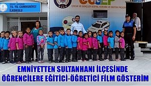 SULTANHANI İLÇESİNDE ÖĞRENCİLERE 12D KISA METRAJLI EĞİTİCİ-ÖĞRETİCİ FİLM GÖSTERİMİ