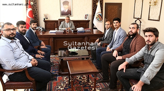 TÜRKİYE GENÇLİK VAKFI'NDAN (TÜGVA) VALİ PEKMEZ’E ZİYARET