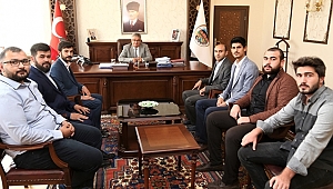 TÜRKİYE GENÇLİK VAKFI'NDAN (TÜGVA) VALİ PEKMEZ’E ZİYARET