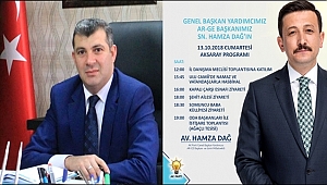 AK PARTİ GENEL BAŞKAN YARDIMCISI HAMZA DAĞ, AKSARAY'A GELİYOR