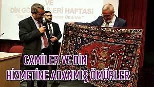 AKSARAY'DA 'CAMİLER VE DİN HİZMETİNE ADANMIŞ ÖMÜRLER' KONFERANSI YAPILDI