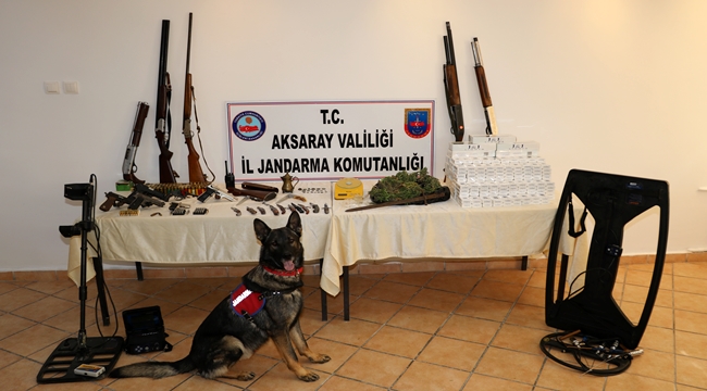 AKSARAY TOPAKKAYA BELDESİNDE CEPHANELİK GİBİ EVE OPERASYON