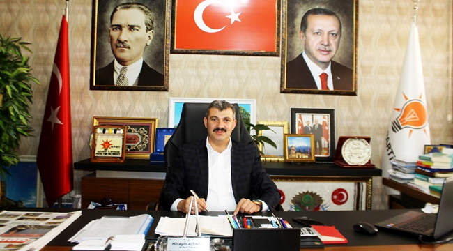 BAŞKAN ALTINSOY, 'MİLLETİMİZ DEVLETİNE SAHİP ÇIKTI'