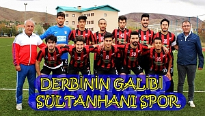 DERBİNİN GALİBİ SULTANHANI SPOR