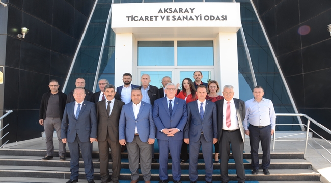 İYİ PARTİ GENEL BAŞKAN YARDIMCISINDAN ATSO’YA ZİYARET