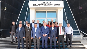 İYİ PARTİ GENEL BAŞKAN YARDIMCISINDAN ATSO’YA ZİYARET