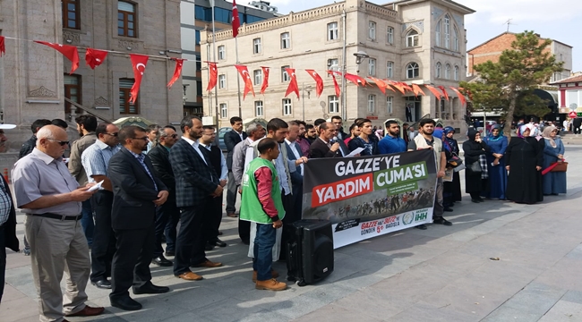 KORKMAZ 'GAZZE İNSANİ YARDIM BEKLİYOR'