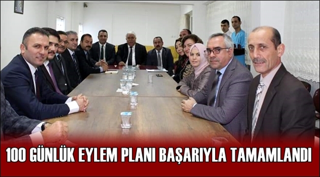 AKSARAY'DA 100 GÜNLÜK EYLEM PLANI BAŞARIYLA TAMAMLANDI