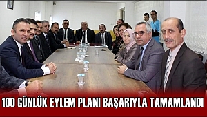 AKSARAY'DA 100 GÜNLÜK EYLEM PLANI BAŞARIYLA TAMAMLANDI