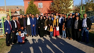 AKSARAY'DA 21 GENÇ ÜRETİCİYE 105 ADET DÜVE DAĞITILDI