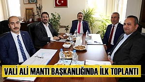 AKSARAY OSB YÖNETİM KURULU VALİ MANTI BAŞKANLIĞINDA İLK TOPLANTISINI YAPTI