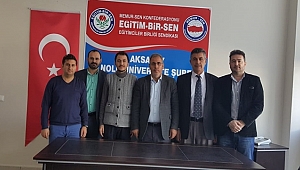 EĞİTİM BİR SEN AKSARAY 2 NOLU ŞUBENİN 1. OLAĞAN KONGRESİ YAPILDI