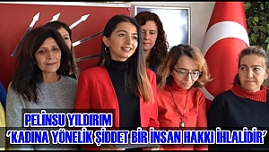 PELİNSU YILDIRIM 'KADINA YÖNELİK ŞİDDET BİR İNSAN HAKKI İHLALİDİR'