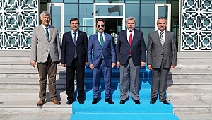 VALİ ALİ MANTI AKSARAY ÜNİVERSİTESİNİ ZİYARET ETTİ