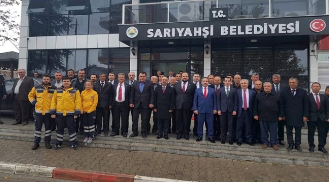 AKSARAY VALİSİ ALİ MANTI SARIYAHŞİ İLÇESİNDE İNCELEMELERDE BULUNDU