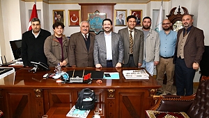 UİGAD'DAN BAŞKAN YAZGI'YA ZİYARET