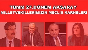 27.Dönem Aksaray Milletvekilleri Bugüne Kadar Meclis'te Neler Yaptı?