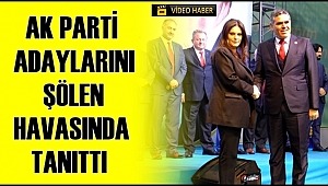 AK PARTİ AKSARAY ADAYLARINI ŞÖLEN HAVASINDA TANITTI
