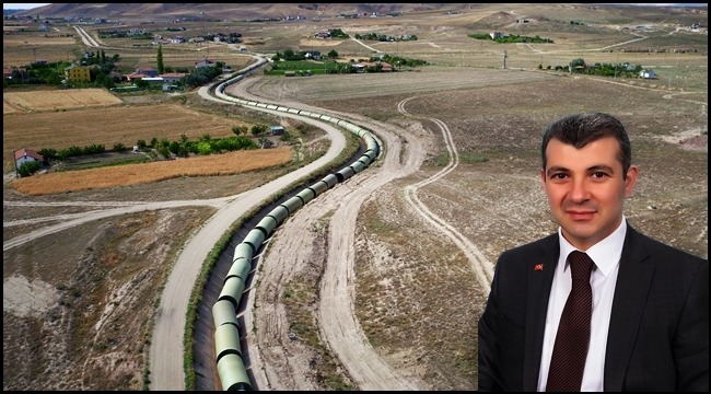 AKSARAY'DA 214 BİN 200 DEKAR ARAZİ SUYA KAVUŞACAK