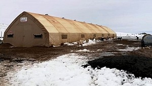 AKSARAY'DA KOP İLE YAPILAN AĞILLAR VE ÇOBAN EVLERİ ÇOK FAYDALI OLDU