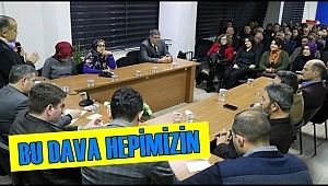 İL BAŞKANI ALTINSOY “BU DAVA HEPİMİZİN”