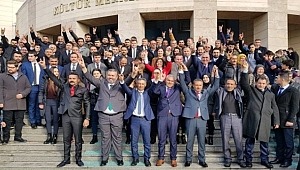 MHP 31 MART SEÇİMİNDEKİ AKSARAY İL GENELİ BELEDİYE BAŞKAN ADAYLARINI TANITTI