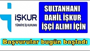 SULTANHANI İLÇESİ İÇİN İŞKUR TYP İŞÇİ ALIM MÜRACAATLARI BAŞLADI