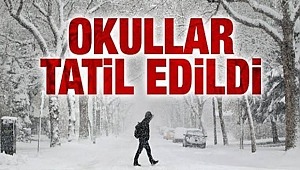 SULTANHANI İLÇESİ VE İL GENELİNDE 17 OCAK PERŞEMBE YİNE OKULLAR TATİL