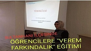SULTANHANI İLÇESİNDE ÖĞRENCİLERE 