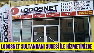SULTANHANINDA FİBER İNTERNET DEVRİ BAŞLADI