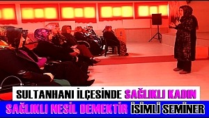SULTANHANI İLÇESİNDE 