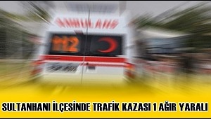 SULTANHANI İLÇESİNDEKİ TRAFİK KAZASINDA HACI MUSTAFA ATAR AĞIR YARALANDI