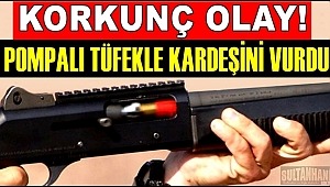 AKSARAY'DA TÜFEKLE OYNAYAN GENÇ 7 YAŞINDAKİ KARDEŞİNİ VURDU