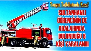 SULTANHANLI ÖĞRENCİ AKSARAYDAKİ TATBİKAT KAZASINDA YARALANDI