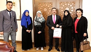 ÖNDER İMAM HATİPLİLER DERNEĞİNDEN VALİ ALİ MANTI'YA ZİYARET