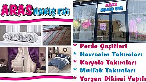 ARAS NAKIŞ EVİ 2020 YILINDA DA YENİ MODEL VE ÇEŞİTLERİ İLE HİZMETE DEVAM EDİYOR