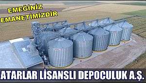 ATARLAR LİSANSLI DEPOCULUK A.Ş. HİZMETİNİZE GİRMİŞTİR