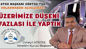 VOLKSWAGEN FABRİKASI İÇİN AKSARAY'DA GEREKLİ ÇALIŞMALARI YAPTI