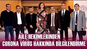 CORONA VİRÜSÜ KONUSUNDA BİR AÇIKLAMADA AKSARAY AİLE HEKİMLERİ DERNEĞİNDEN 