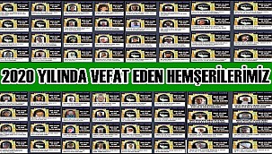 2020 YILINDA SULTANHANLI 98 HEMŞERİMİZ VEFAT ETTİ