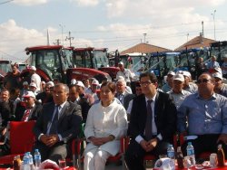 Aksaray'da çiftçilere Yüzde Elli Hibeli Traktör Dağıtıldı