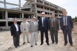500 öğrencilik Okul İnşaatında İnceleme...