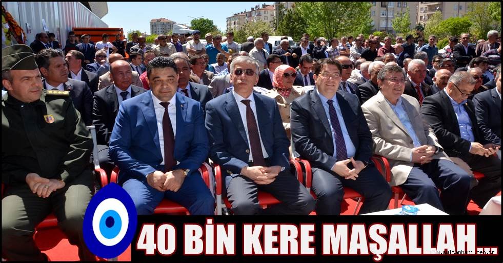 40 BİN KERE MAŞALLAH...