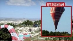 Kapadokya'da Balonlar Havada çarpıştı 2 ölü 23 Yaralı Var